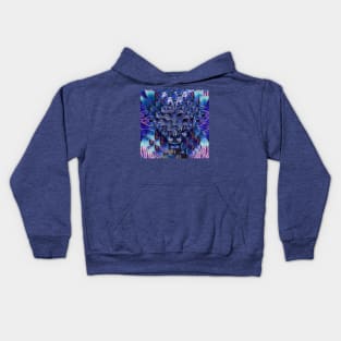 Virtual eyes entity Kids Hoodie